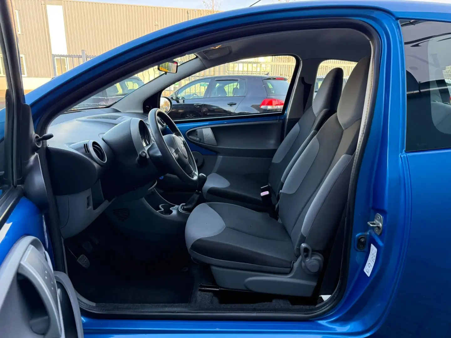 Citroen C1 1.0-12V Séduction Stuurbekr 104829 km Onderh boekj Blauw - 2