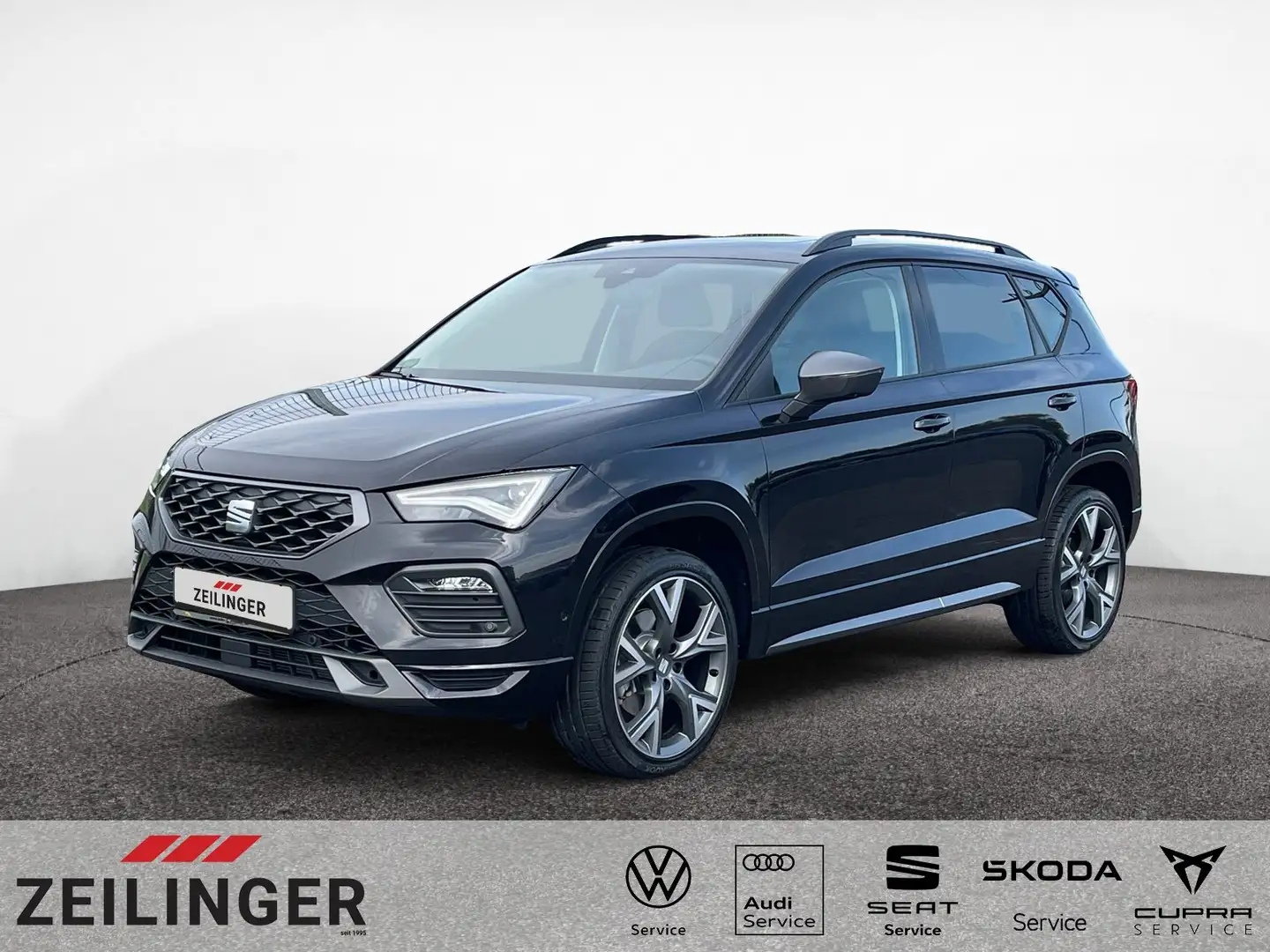 SEAT Ateca FR 2.0 TDI DSG|AHK|el.HECKKLAPPE|PANO|ACC| Schwarz - 1