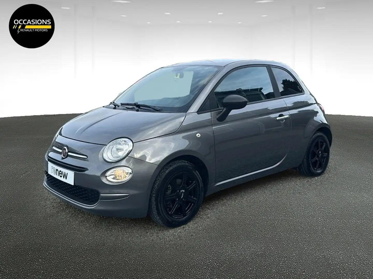 Fiat 500 Hybrid pop Gris - 1