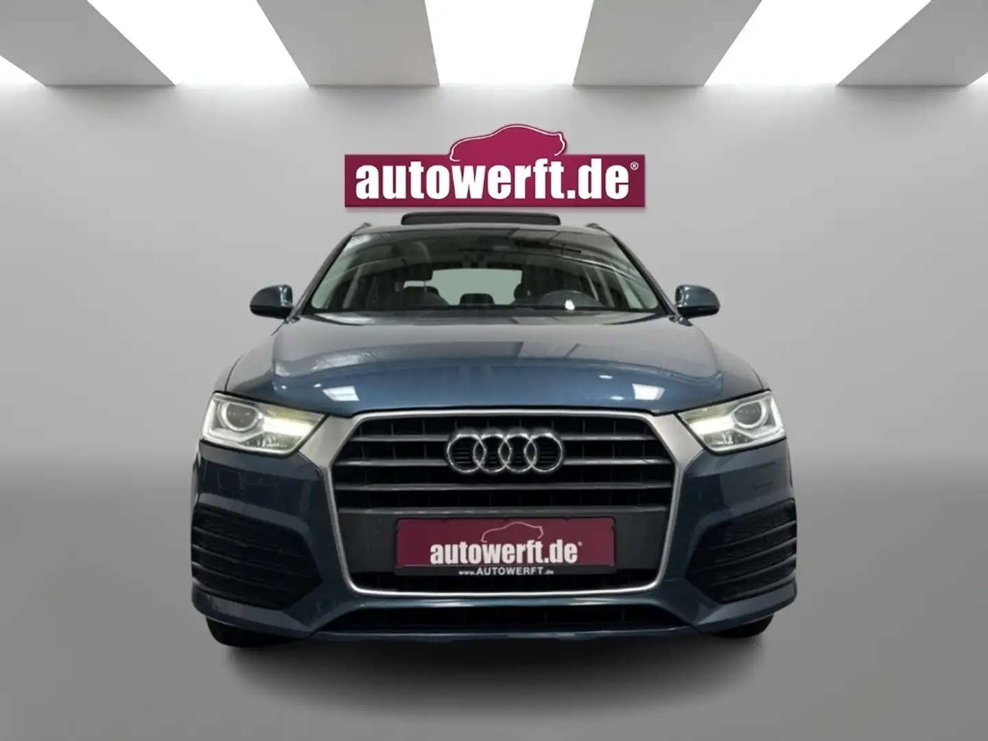Audi Q3 1.4 TFSI SPORT PANO LEDER XEN CAM SHZ KLIMAAUT Blau - 2