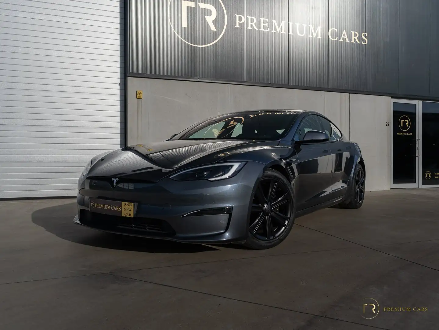 Tesla Model S Dual Motor l Long Range l Yoke l 100 kW l Pano Gris - 2