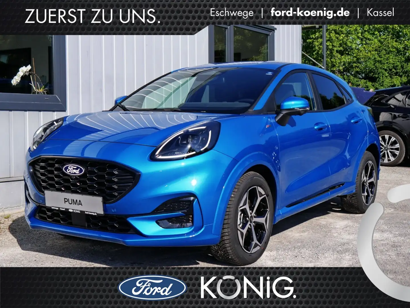Ford Puma ST-Line MildHybrid Aut.+360Kamera+ACC+Navi Klima Blau - 1
