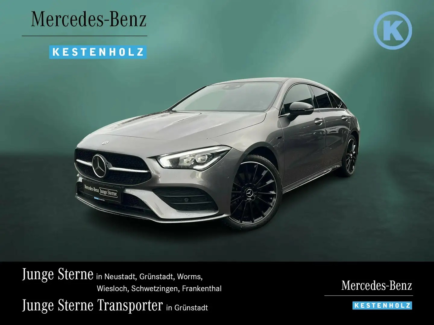 Mercedes-Benz CLA 250 CLA 250 e SB AMG+NIGHT+DISTR+PANO+KAM+SOUND+EASY Grau - 1
