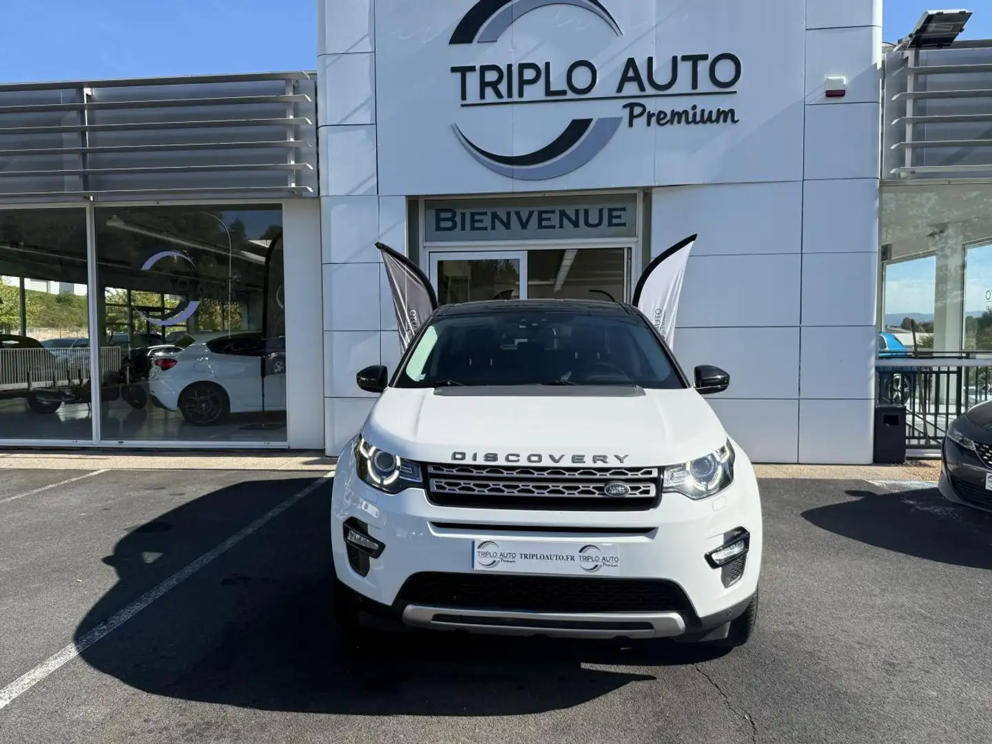 Land Rover Discovery Sport Discovery Sport 2.0 TD4 - 180  SE GPS + CAMERA AR Blanc - 2