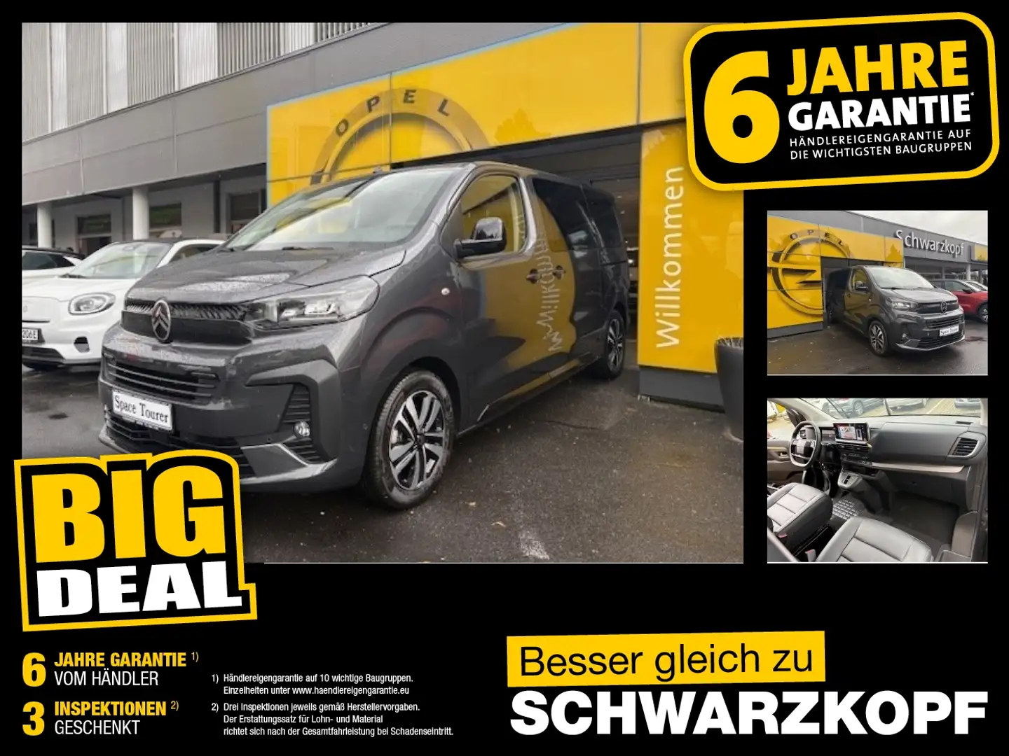 Citroen Spacetourer 2.0 BlueHDi 180 FAP Max AHK+LED+Navi Gri - 1