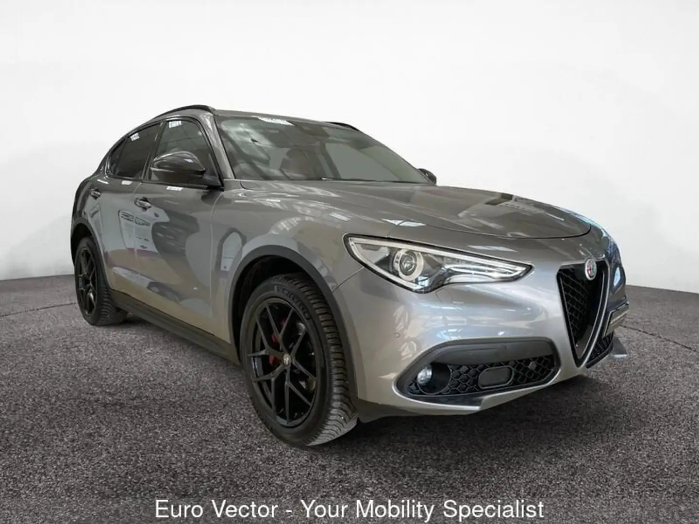 Alfa Romeo Stelvio 2.2 Turbodiesel 190 CV AT8 Q4 B-Tech Grigio - 1