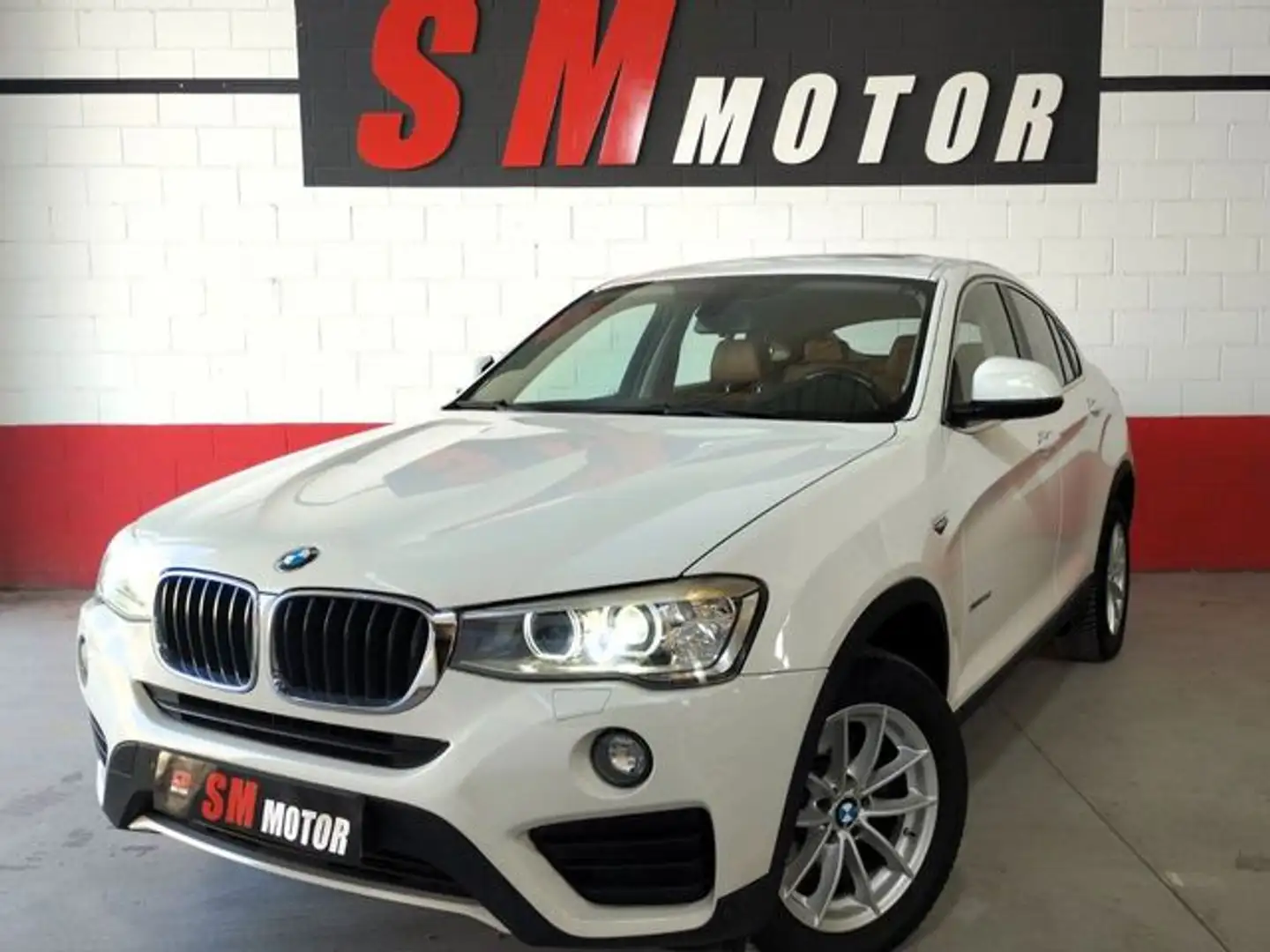 BMW X4 xDrive 20dA Blanc - 1