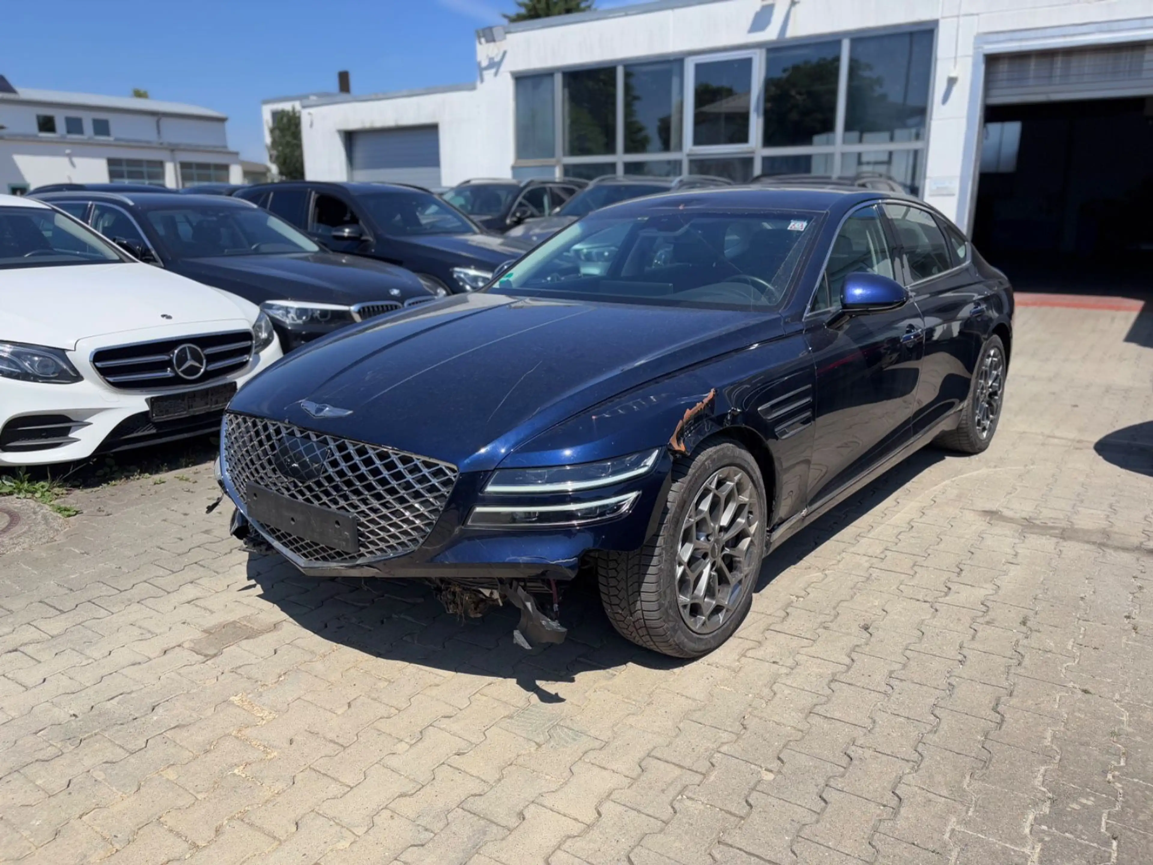 Genesis G80 Luxus 2.2 D|1.Hand|Leder|360°Cam|Totwinkel|
