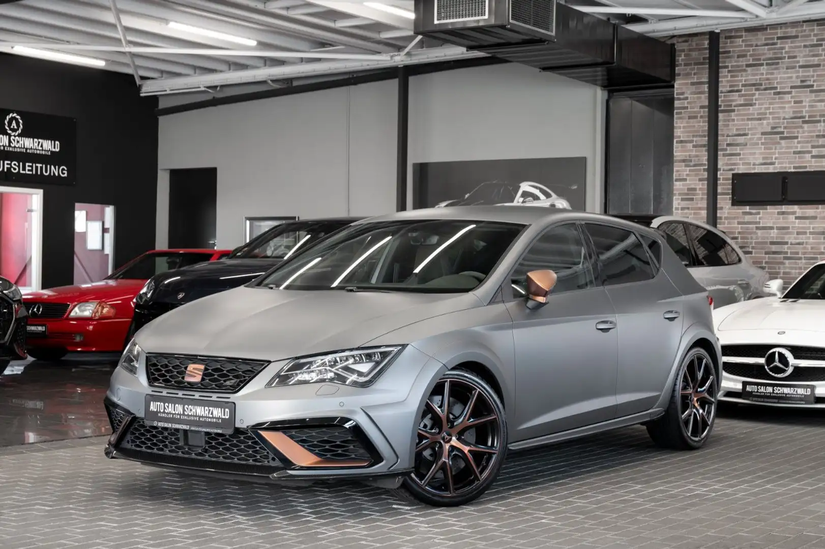 SEAT Leon Cupra R|CARBON|BEATS|ACC|19-ZOLL|NAVI|LED Gris - 1