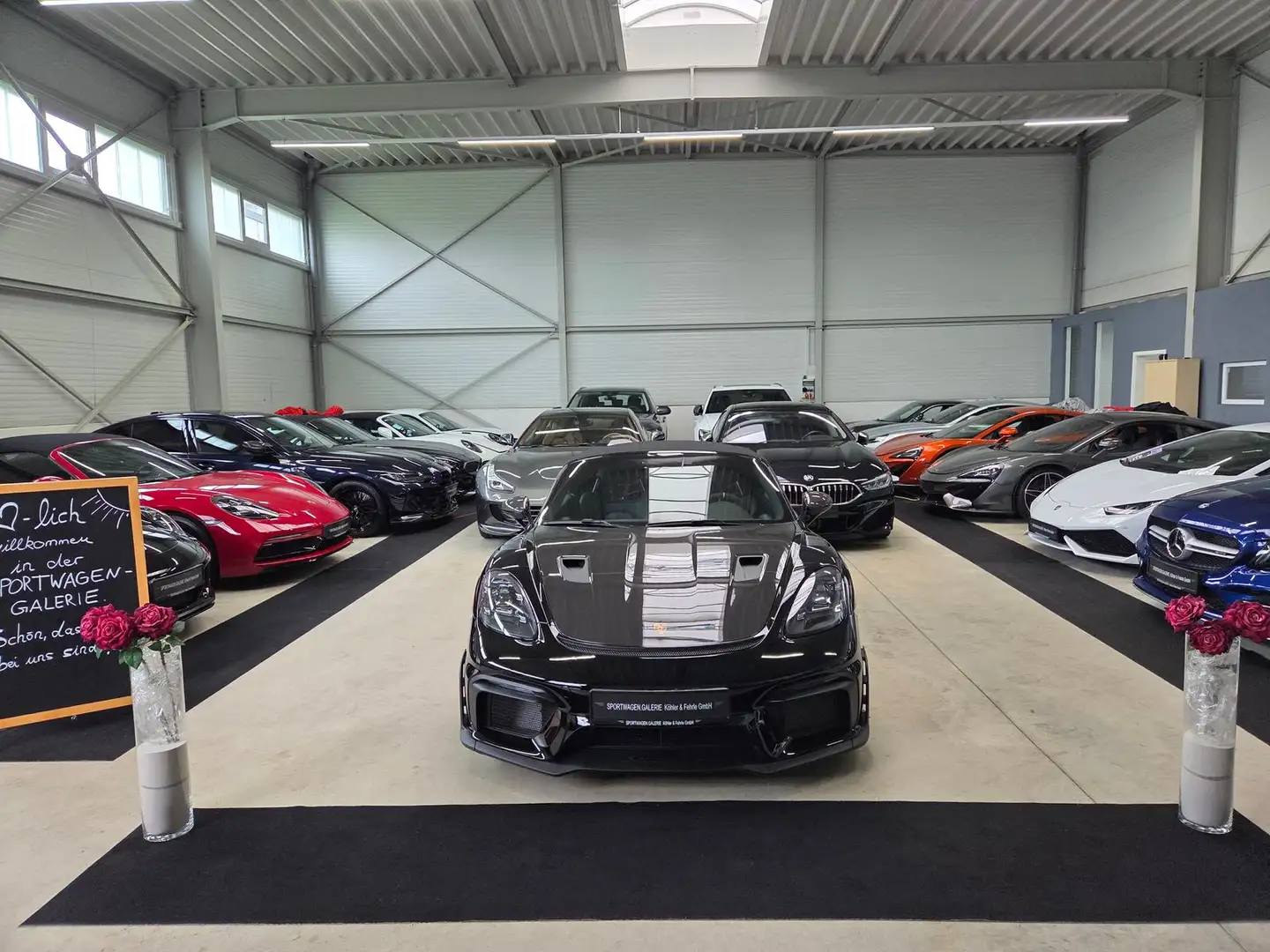 Porsche Boxster 718 Boxster Spyder RS/1.Hd./Weissach-Paket/*793€ Noir - 1