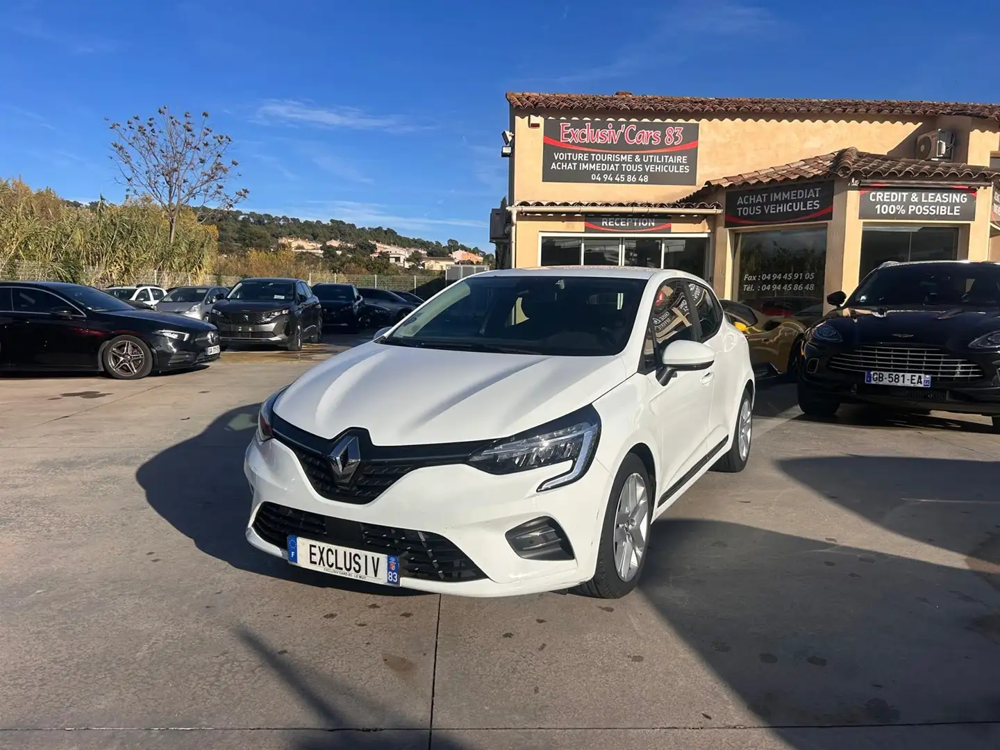 Renault Clio 1.6 E-TECH HYBRIDE 140CH BUSINESS -21N Weiß - 1