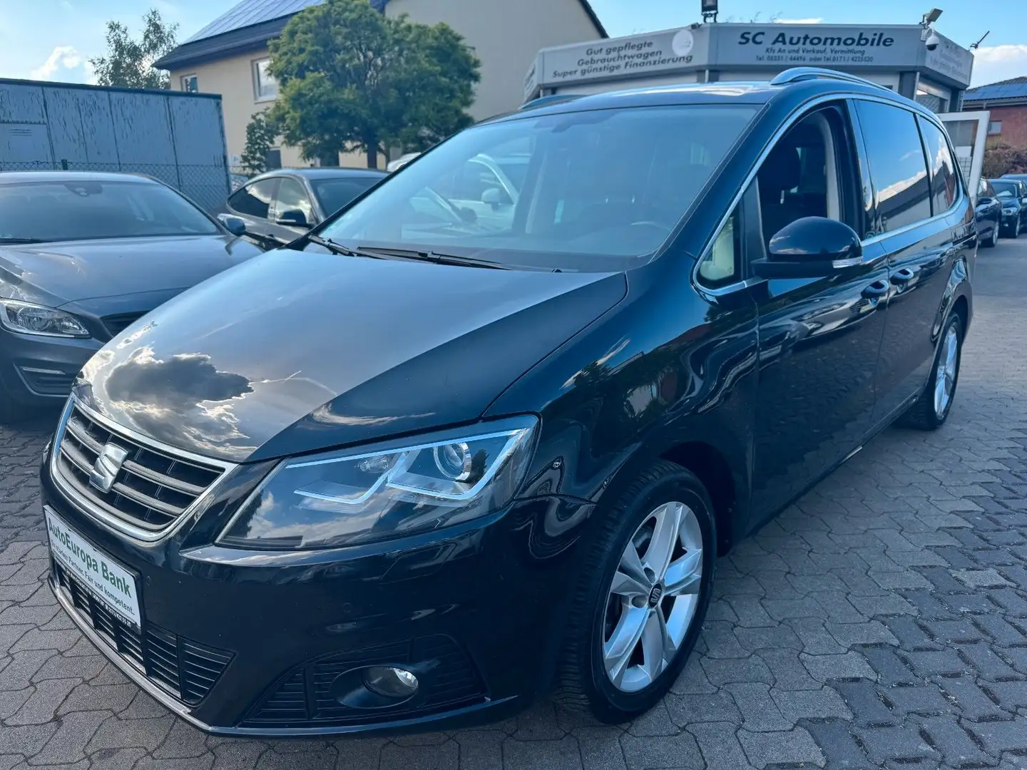SEAT Alhambra 2,0 TDI DSG Crono Plus Schwarz - 1