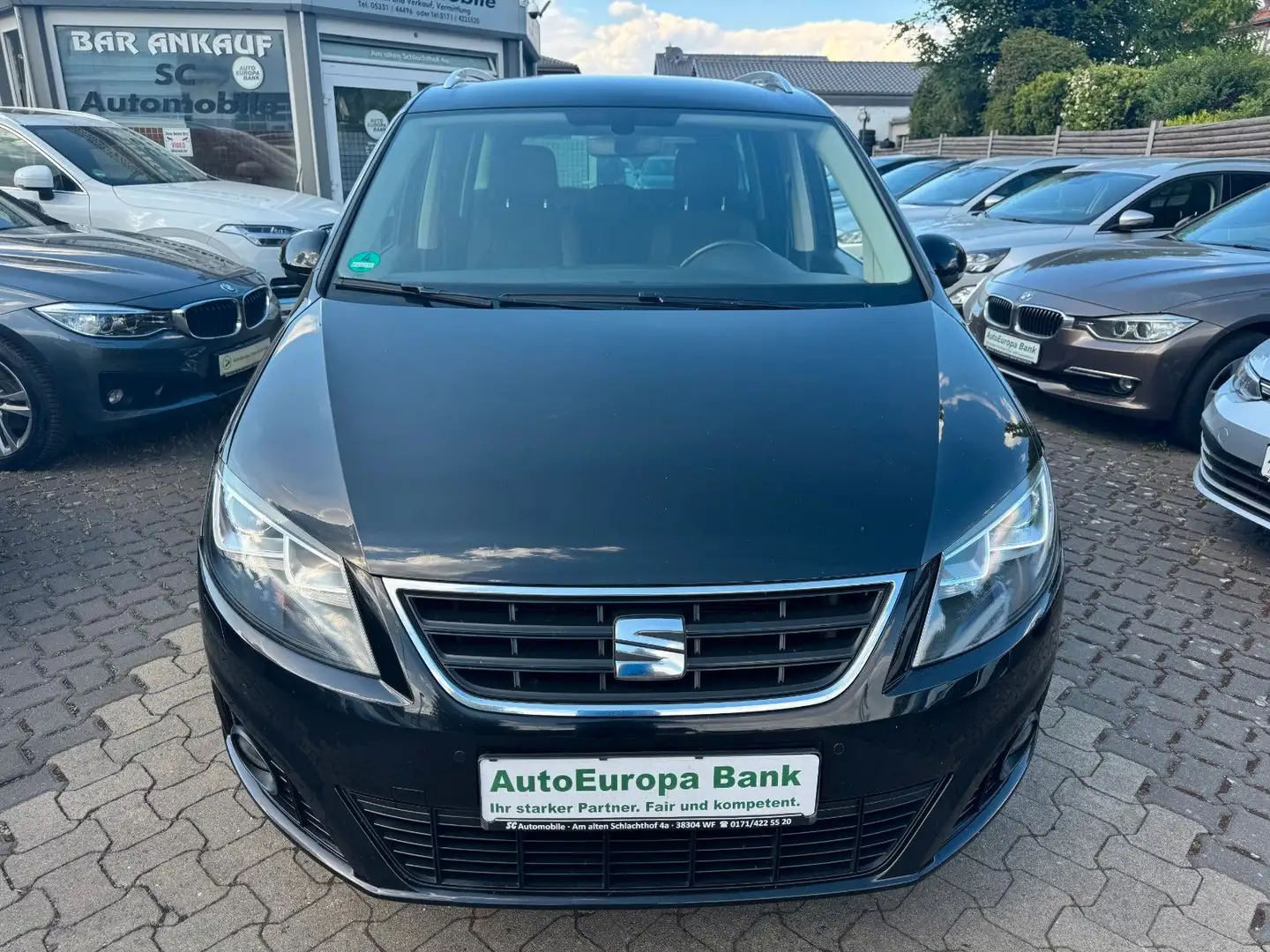 SEAT Alhambra 2,0 TDI DSG Crono Plus Schwarz - 2