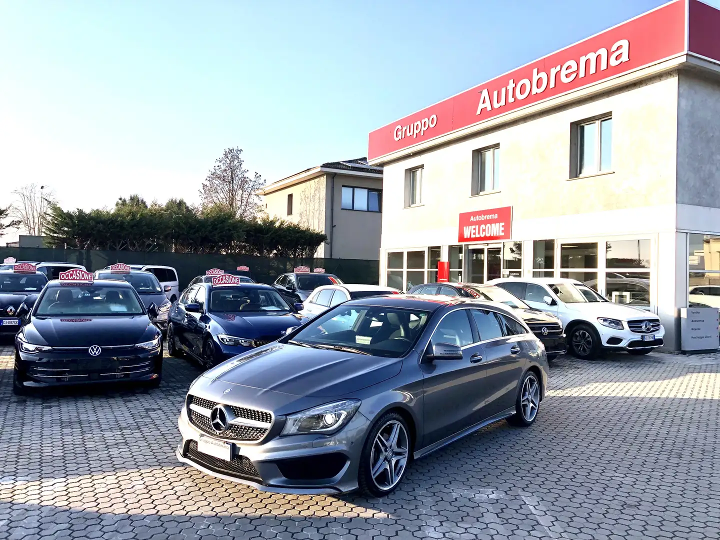 Mercedes-Benz CLA 200 CLA Shooting Brake (cdi) Premium auto Grau - 1