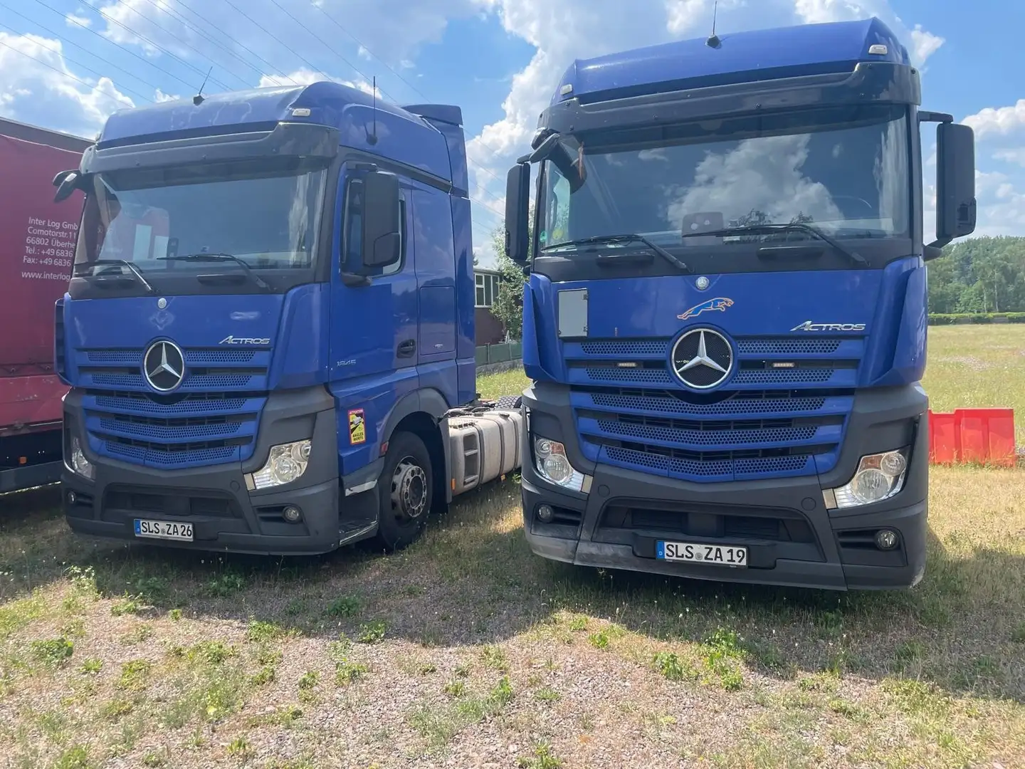 Mercedes-Benz Actros Blau - 1