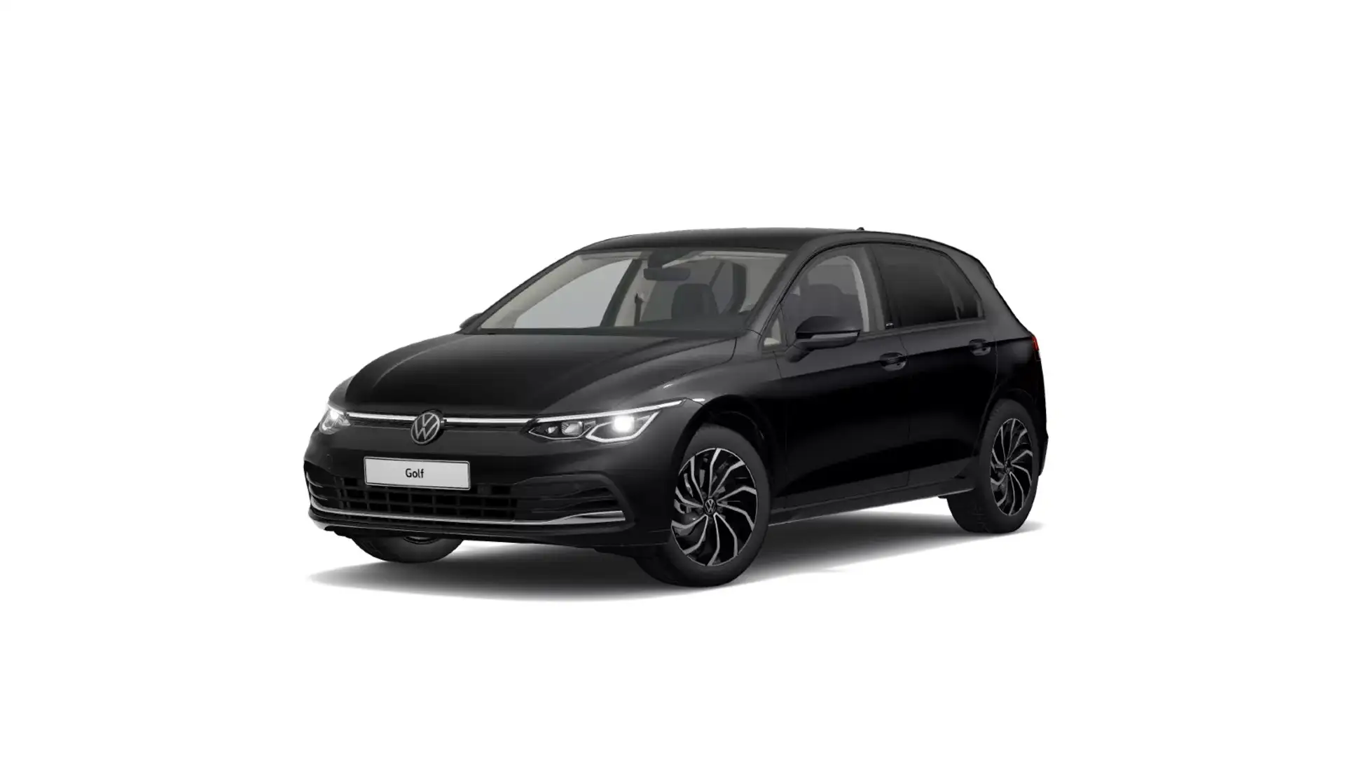Volkswagen Golf VIII 1.5 TSI Life ACTIVE *NAVI*KAM*SHZ*LED+ Schwarz - 2