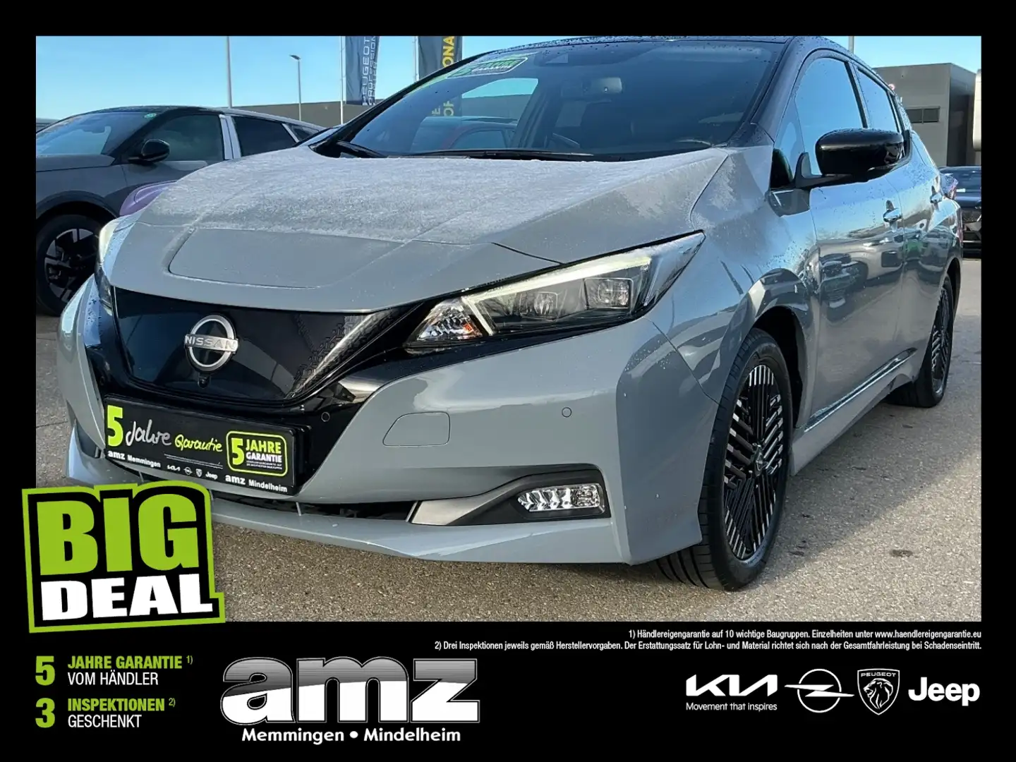 Nissan Leaf N-Connecta ACC+LED+Navi+SHZ+Winterp.+360+LM Negru - 1