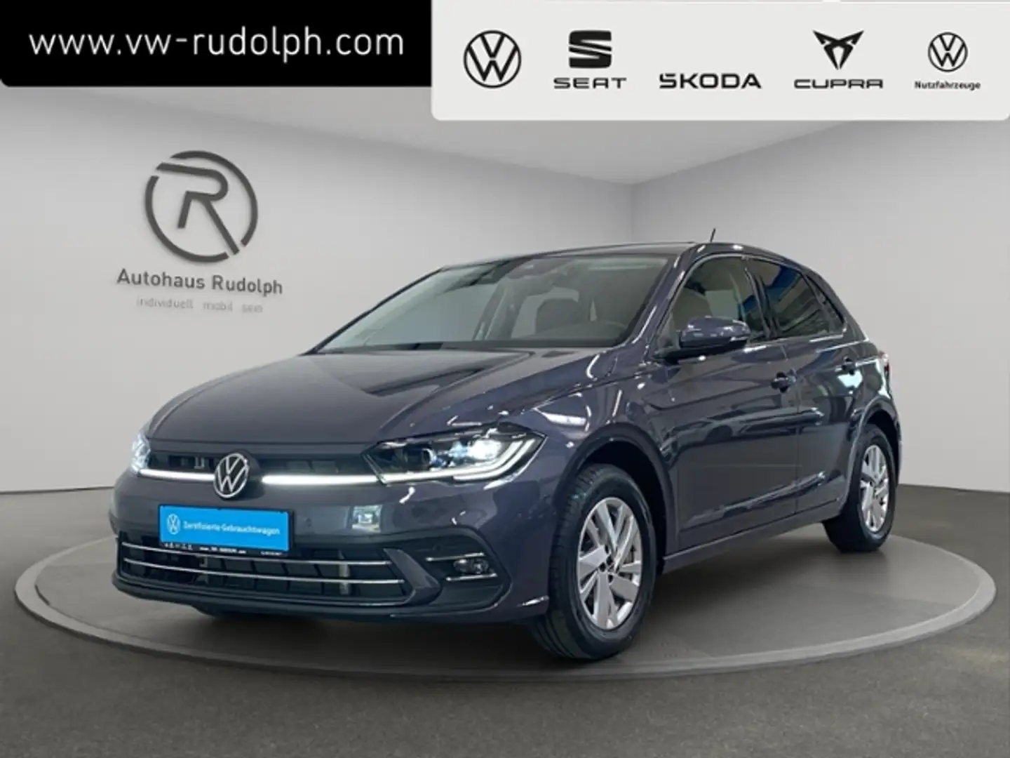 Volkswagen Polo 1.0 TSI DSG Style / Navi LED ACC Grau - 1
