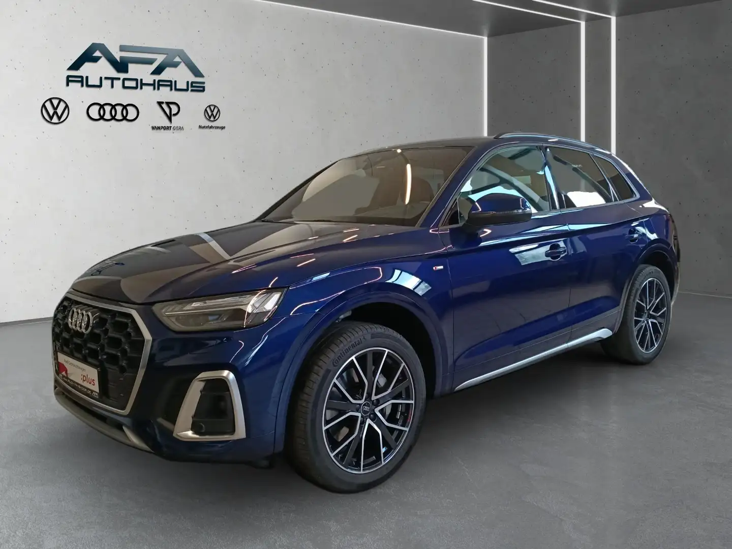 Audi Q5 50 TDI quattro tiptronic 2x S-Line*RFK*Matrix*Stdh Blau - 2