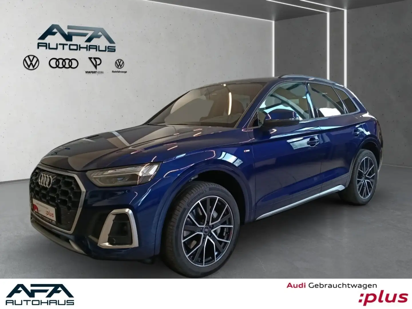 Audi Q5 50 TDI quattro tiptronic 2x S-Line*RFK*Matrix*Stdh Bleu - 1