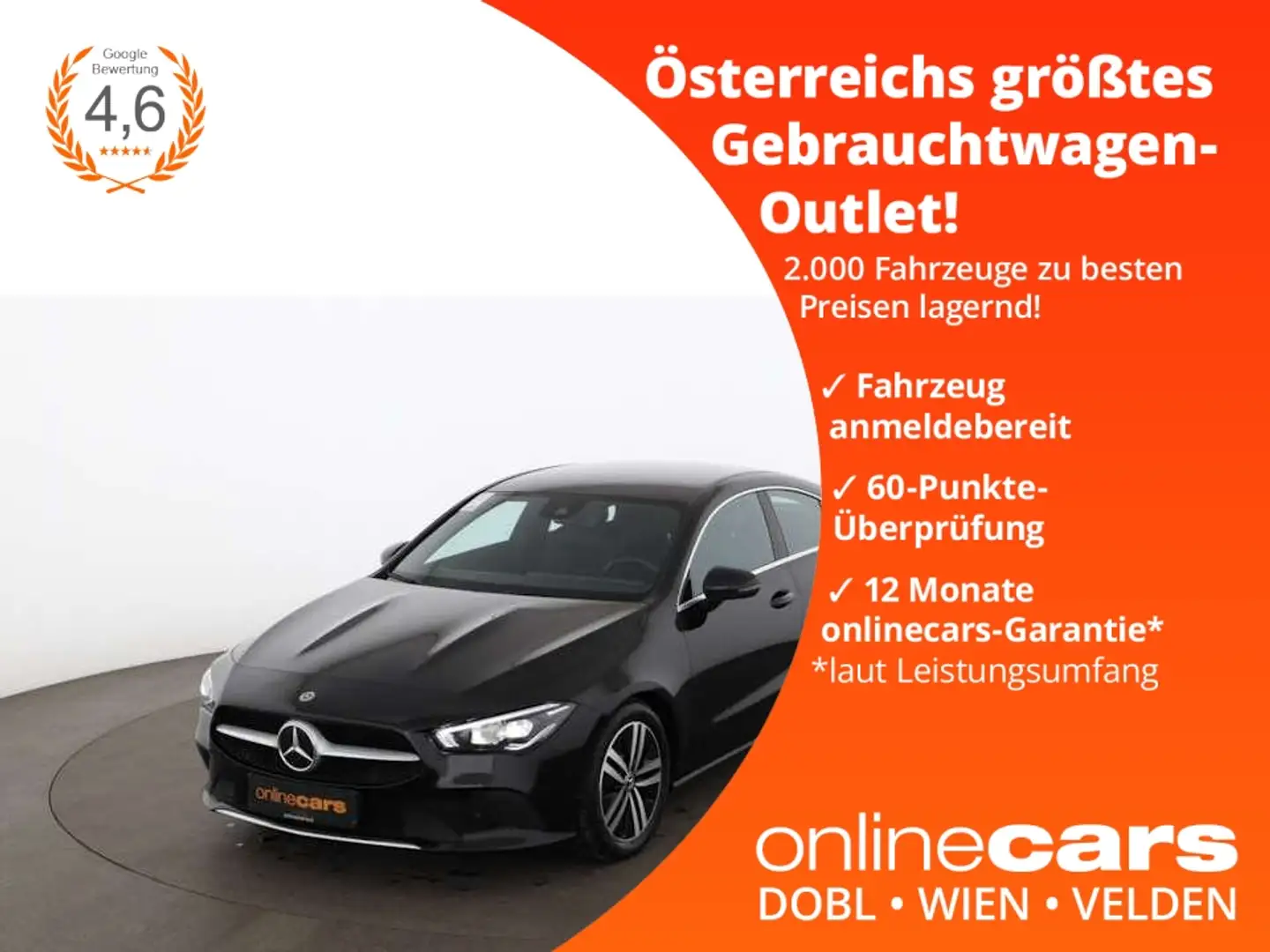 Mercedes-Benz CLA 180 d Progressive Aut LED NAVI LEDER ASSIST Negru - 1