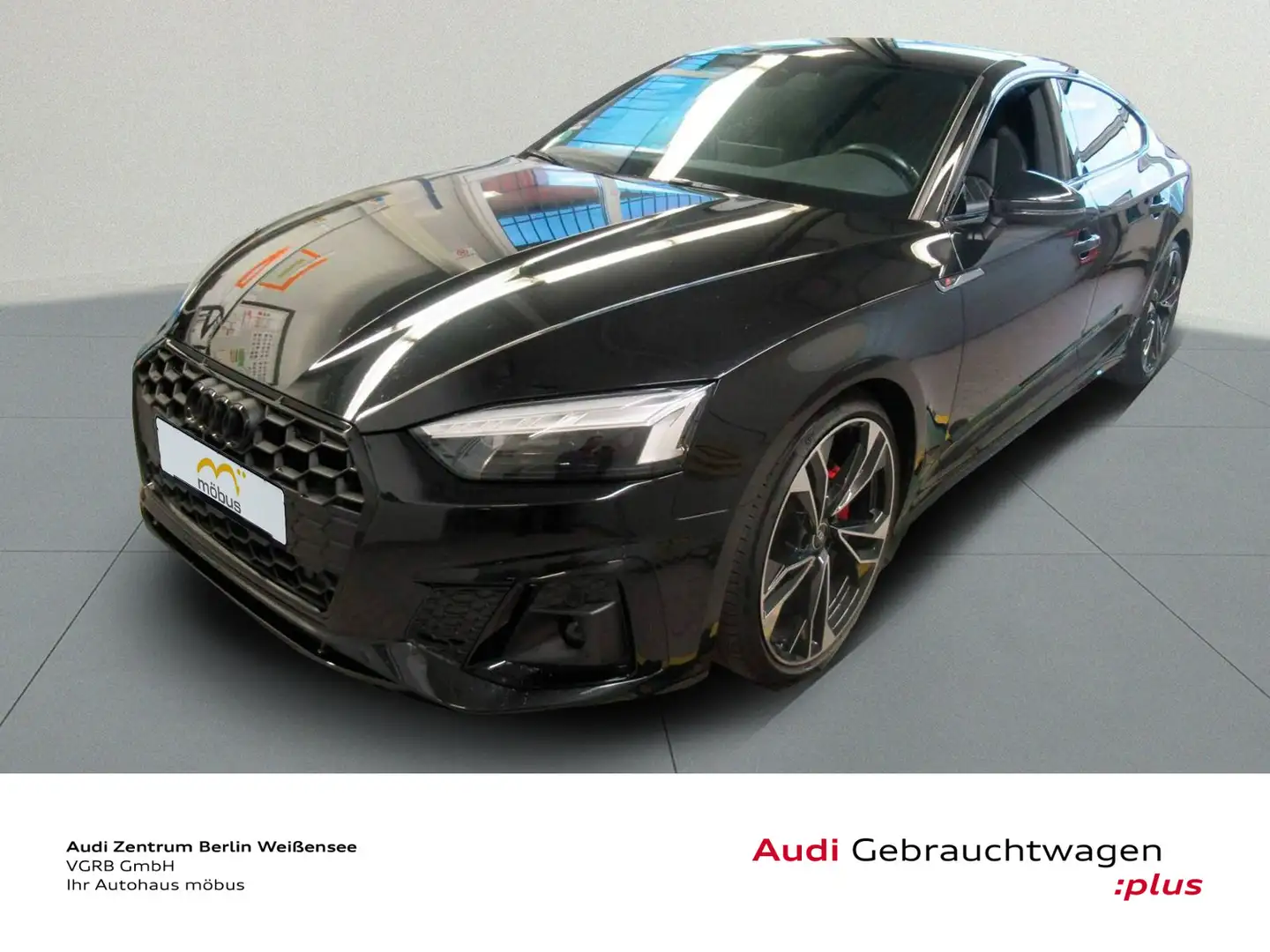 Audi A5 40 TFSI S-TRO*S-LINE*MATRIX*RFK*B&O Schwarz - 2