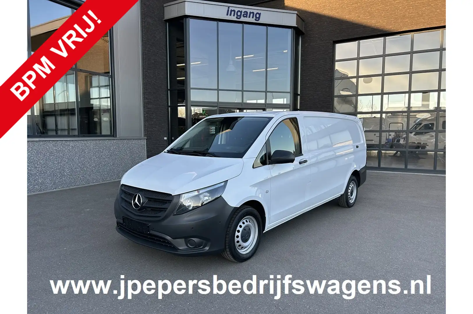 Mercedes-Benz Vito 116 CDI Extra lang / Automaat / Airco / Navigatie Blanc - 1