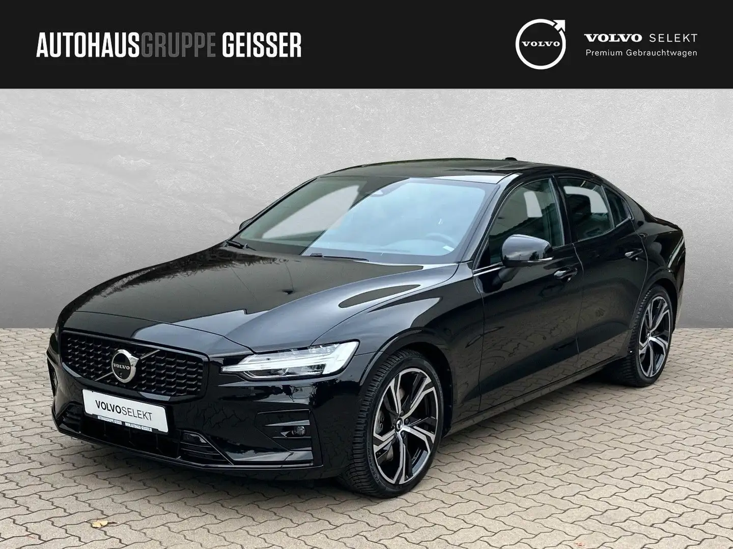 Volvo S60 B5 AWD Mild-Hybrid Ultimate Dark ACC BLIS SD Schwarz - 1