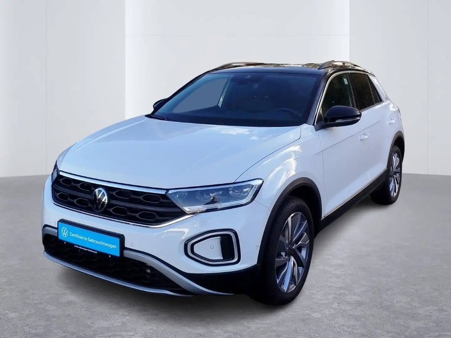 Volkswagen T-Roc Goal 2.0 TDI DSG AHK Sitzheizung CarPlay Weiß - 2