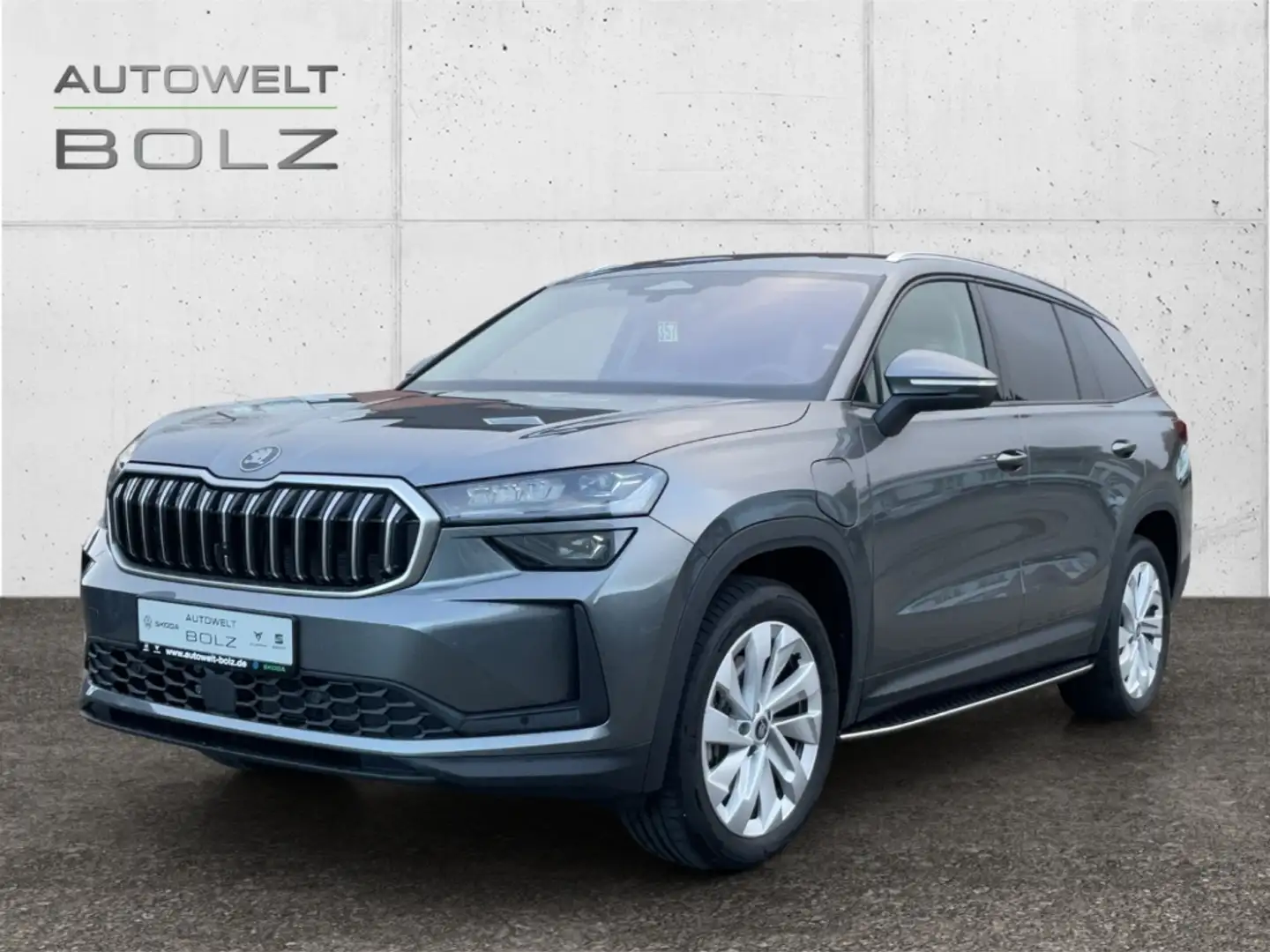 Skoda Kodiaq Selection 1.5 TSI iV Sportpaket HUD AHK Navi DigiC Grau - 1