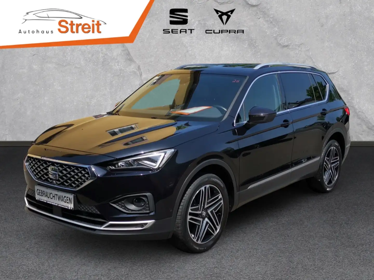 SEAT Tarraco 2.0 TSI XCELLENCE 140 kW (190PS) 7-Gang 7 Sitzer A Schwarz - 1