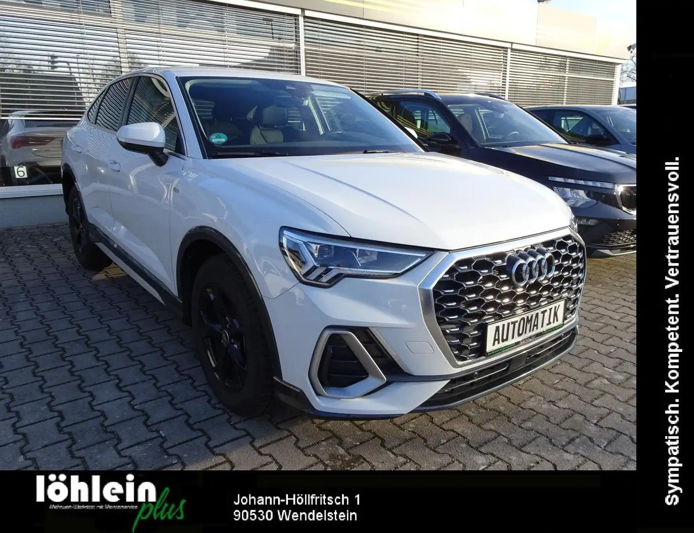 Audi Q3 Sportb. 35 TFSI S line*NAVIG.+PDC+CAM+SHZ Weiß - 1