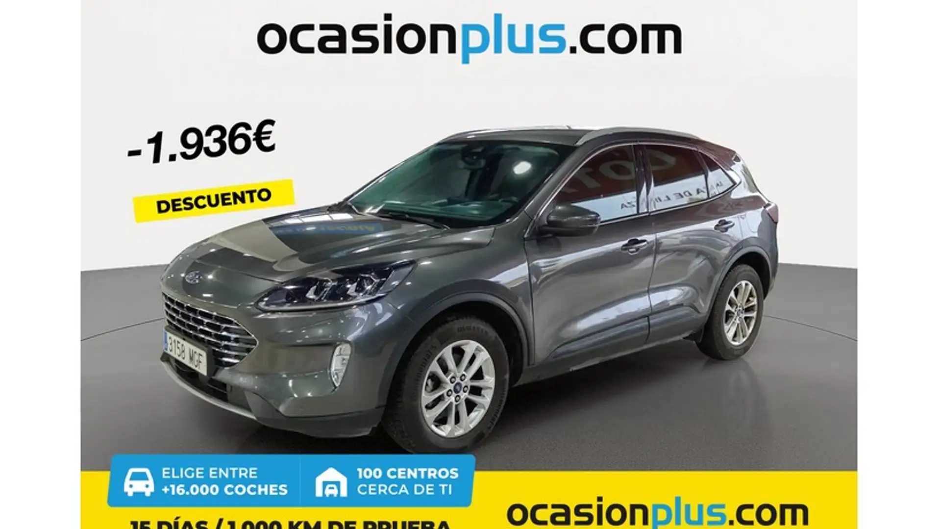 Ford Kuga 1.5 EcoBoost Titanium FWD 150 Gris - 1