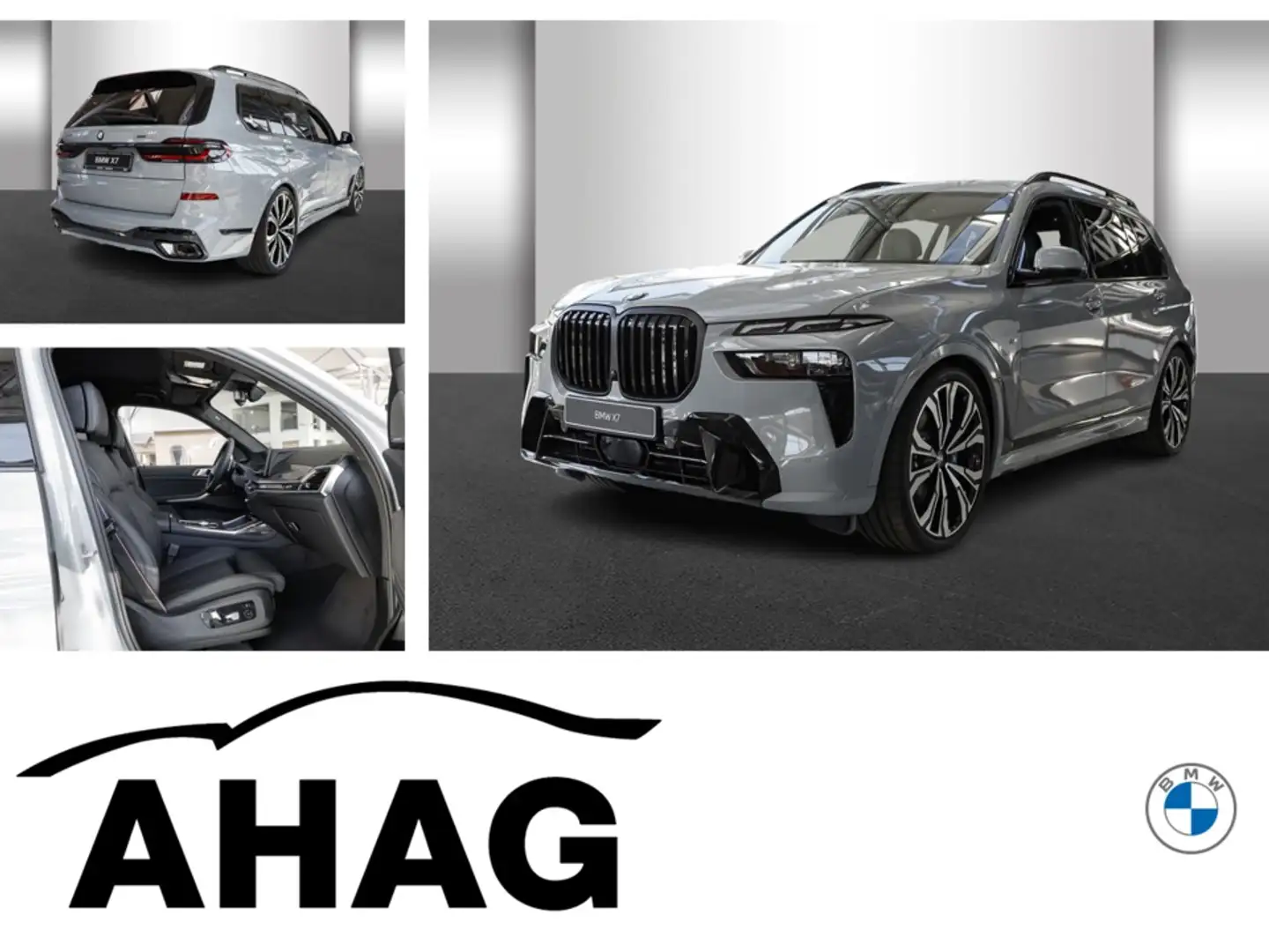 BMW X7 xDrive40d Navi Leder Tempom.aktiv Panoramadach Blu Grey - 1