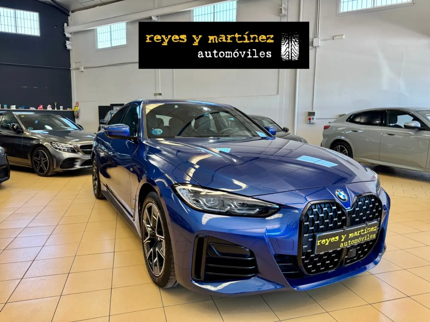 BMW 420 420dA Gran Coupé M Sport Azul - 2