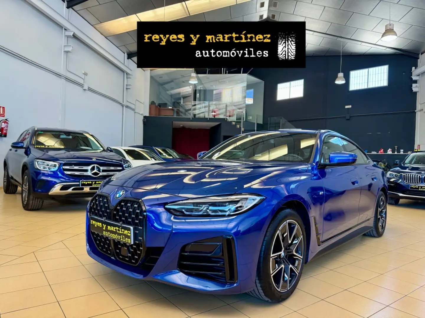 BMW 420 420dA Gran Coupé M Sport Azul - 1