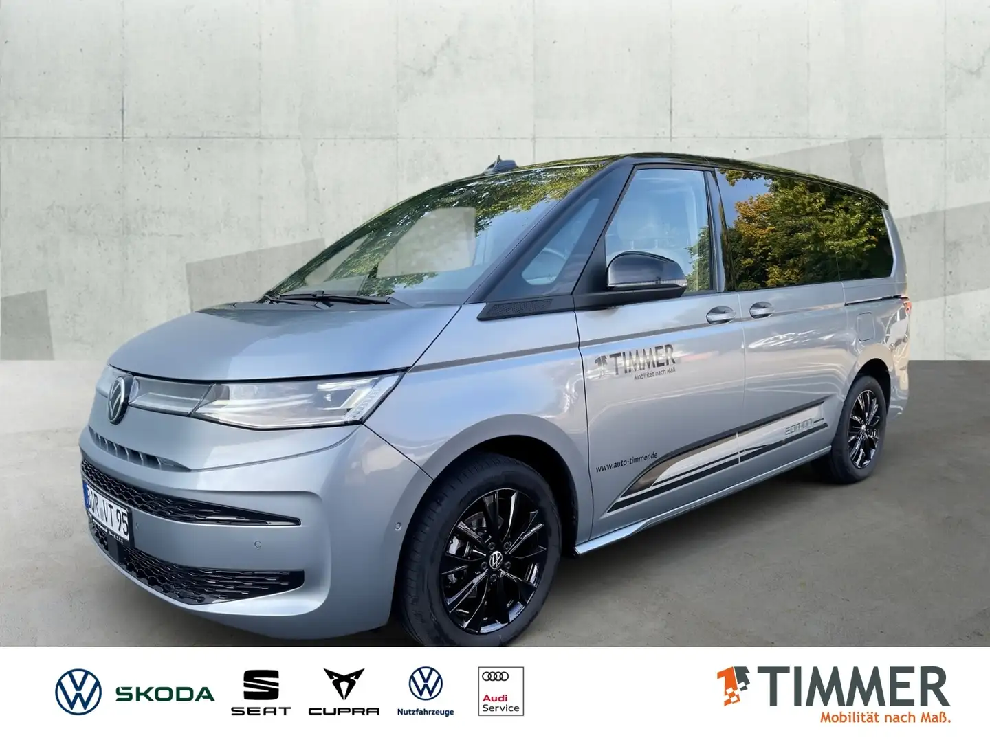 Volkswagen T7 Multivan 2.0 TDI DSG Edition *NAVI*AHK*STANDH.*PANO* Silber - 1