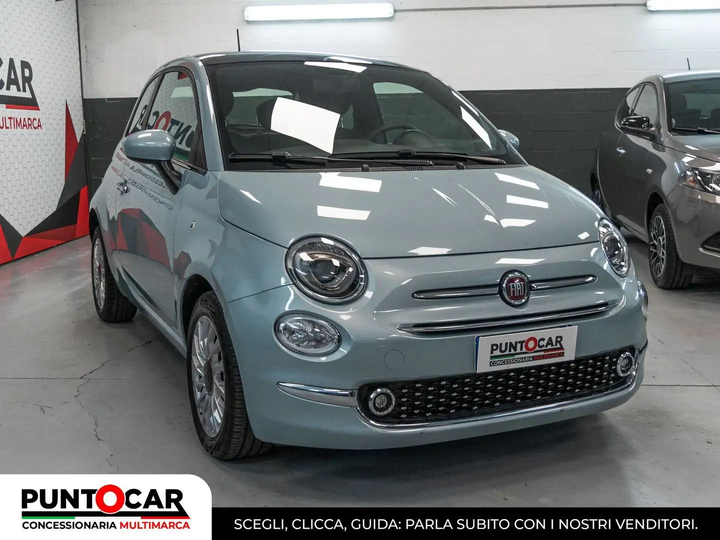 Fiat 500 1.0 Hybrid Dolcevita PROMO FLEX Blauw - 2