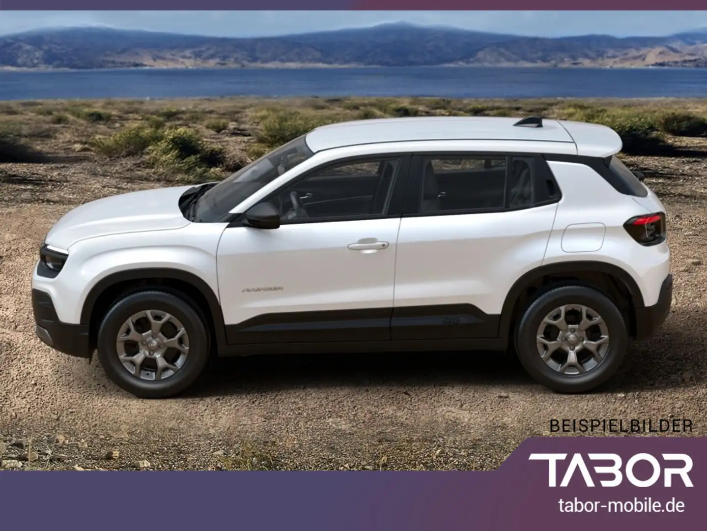 Jeep Avenger 1.2 MHEV DTC Longitude Info&KomfP SHZ Weiß - 2