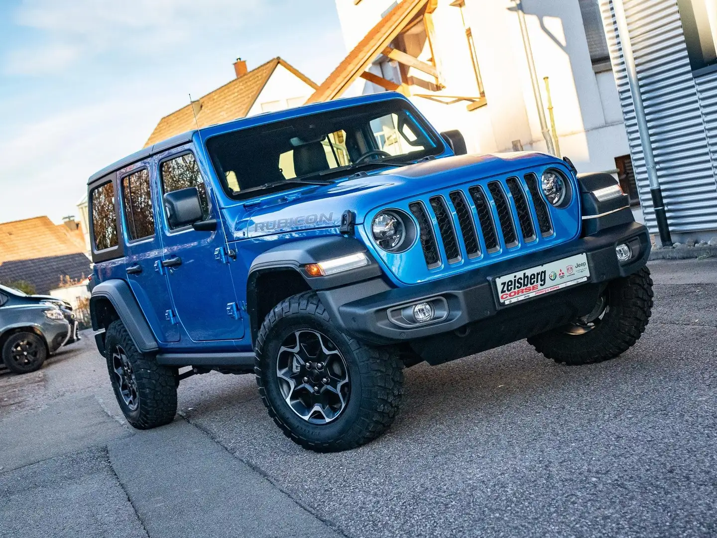 Jeep Wrangler Plug-In Hybrid Rubicon 4xe Blau - 2