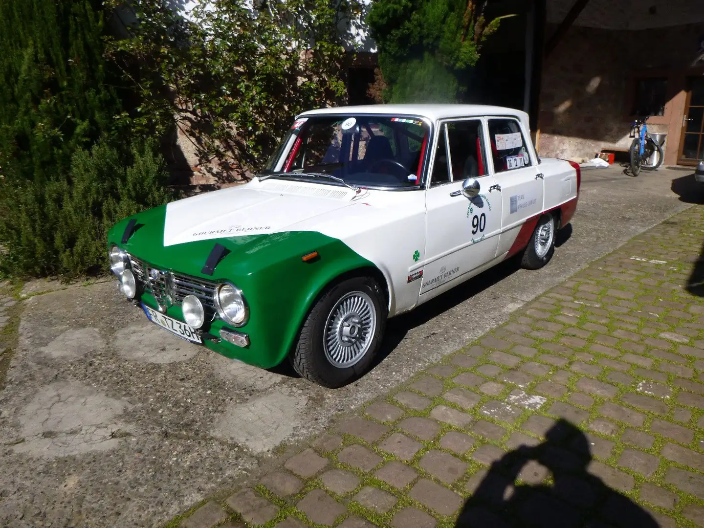 Alfa Romeo Giulia Renn und oder Rallyeauto! Sehr schnell!!! 2.0 li Blanco - 1