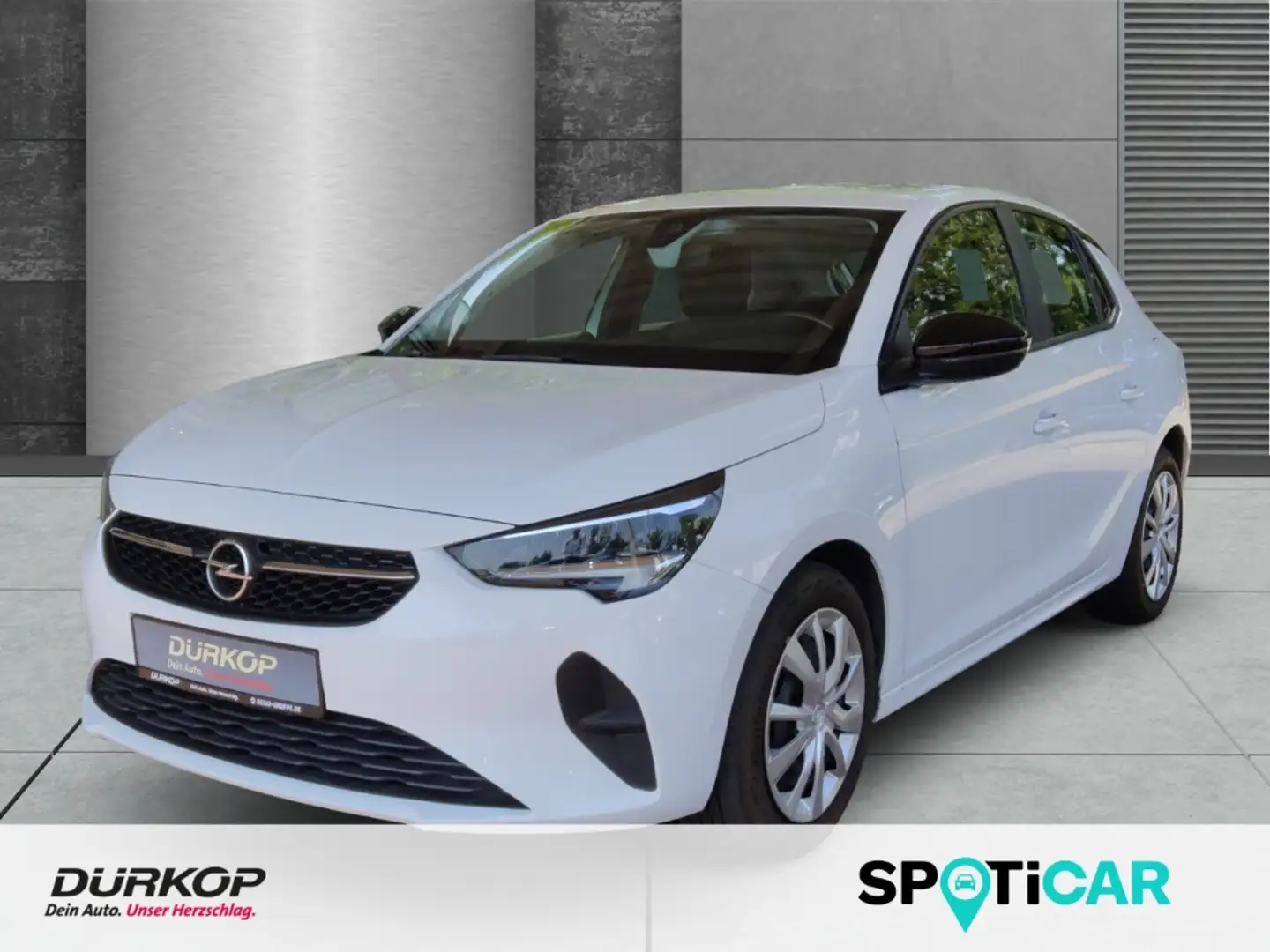 Opel Corsa Edition Turbo AT  LED Spurhalteass. Temp Berganfah Weiß - 1
