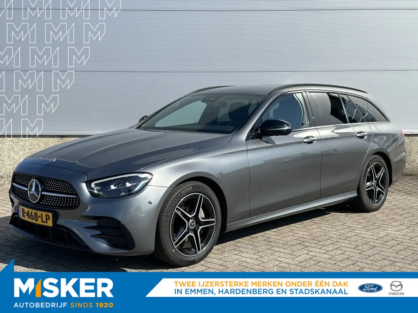 Mercedes-Benz E 200 Estate HYBRID Bns Solution, AMG , trekhaak Gris - 1