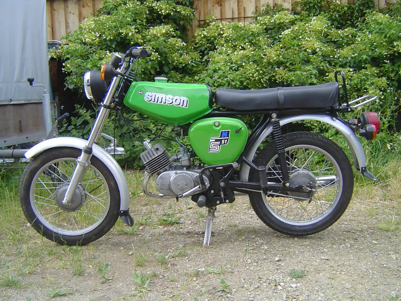 Simson S 50 Mofa/Moped/Mokick in Grün gebraucht in Eibenstock für