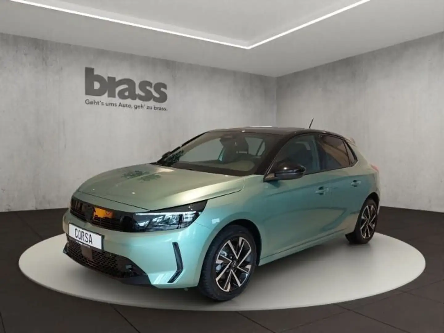 Opel Corsa YES Hybrid 81 kW(110 PS) 6-Gang-Doppelkupp Grün - 1