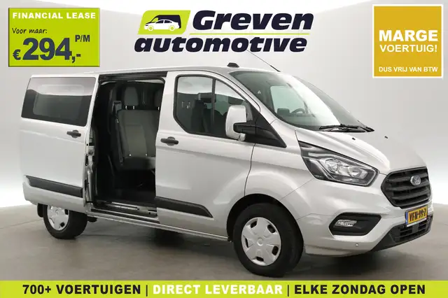 Ford Transit Custom 2.0 TDCI | MARGE | DC | 6-Zits | Airco | Cruise |