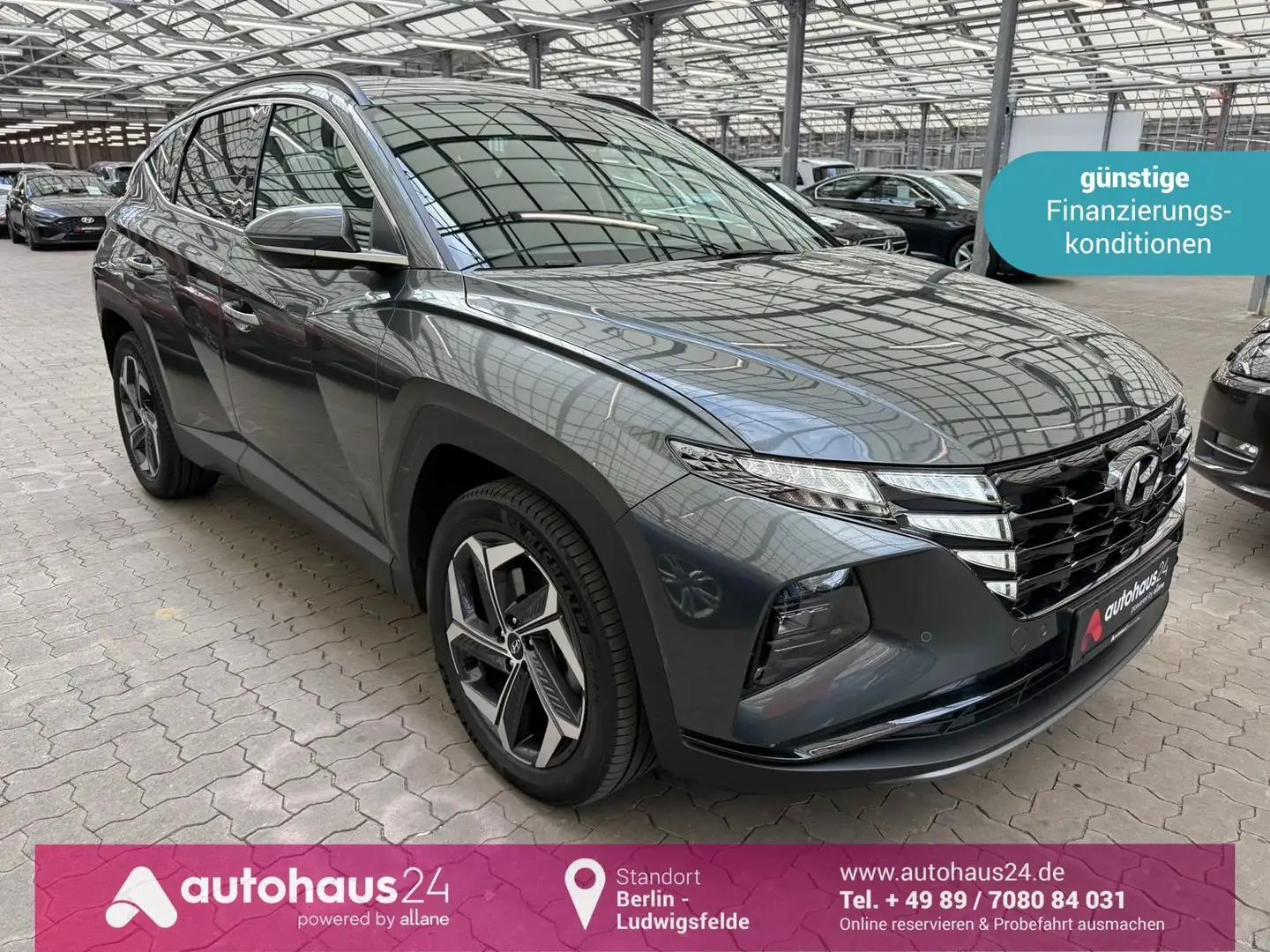 Hyundai TUCSON 1.6 T-GDI Trend Plug-In Hybrid 4WD Grau - 1