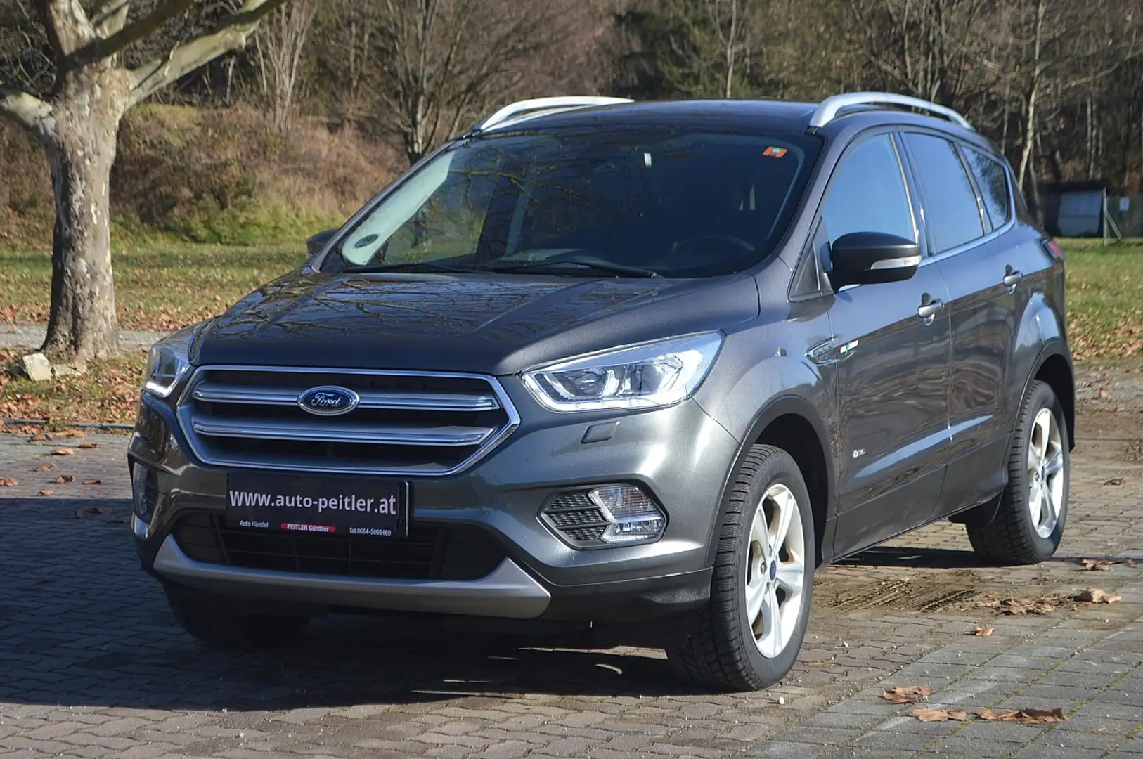 Ford Kuga 2,0 TDCi AWD+NAVI+XENON+AHK+TE Grau - 2