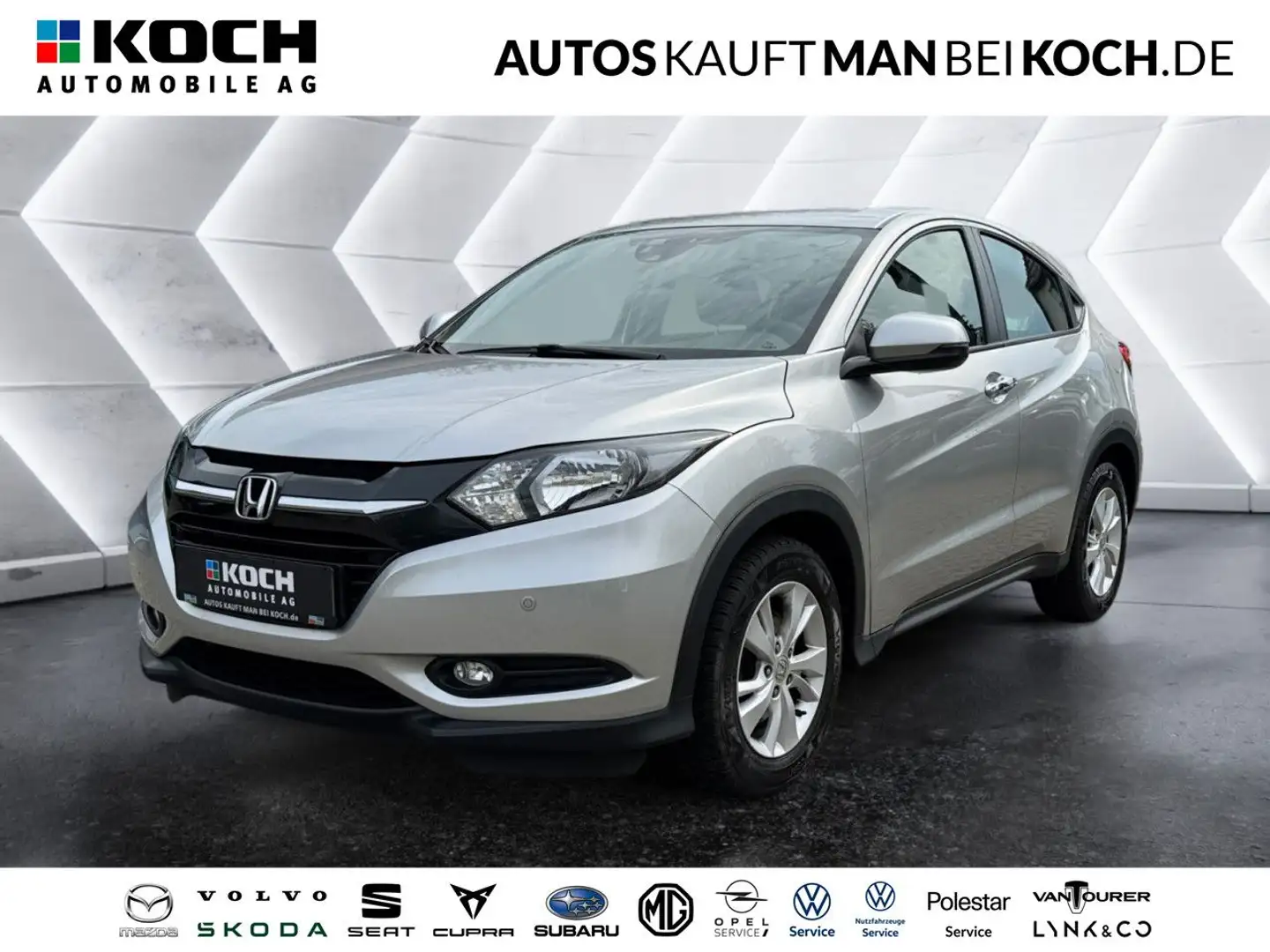 Honda HR-V 1.5 i-VTEC CVT Elegance PDC SHZ 4SEASON Klima Серебристый - 1