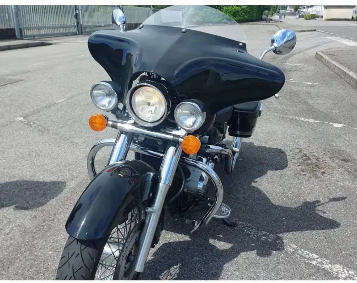Honda Shadow 750 black Nero - 1
